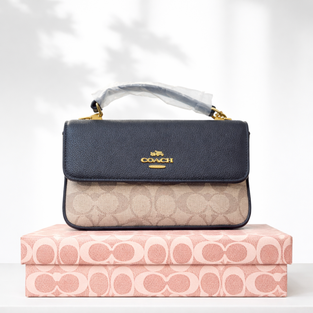 Luxury Two-Tone Signature Chain Bag