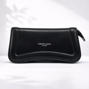 Elegant Ivory Leather Shoulder Bag