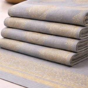 Premium Grey & Gold Printed Lawn 2 Pcs (Copy)