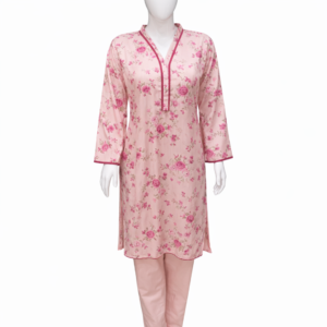 2 Pcs Ready to Wear Printed Lawn Suit