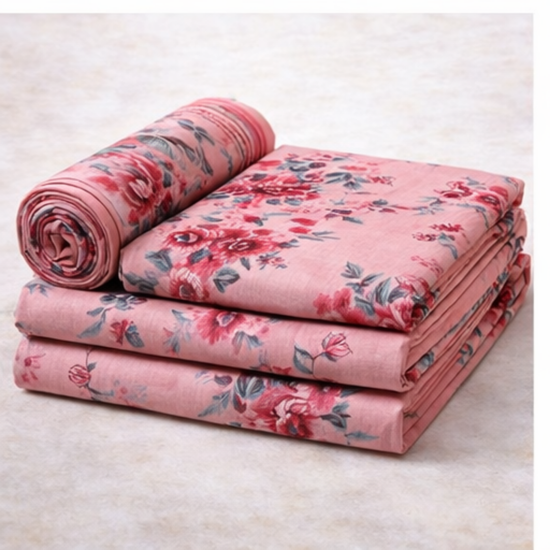 Embroidered Lawn 3 PCS Suit - Summer Collection