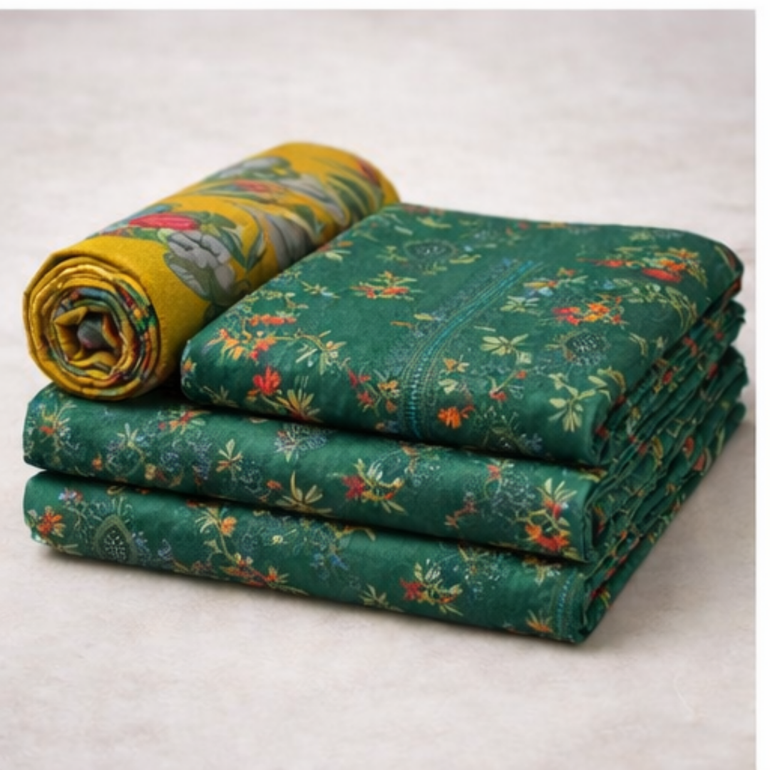 Embroidered Lawn 3 PCS Suit - Summer Collection