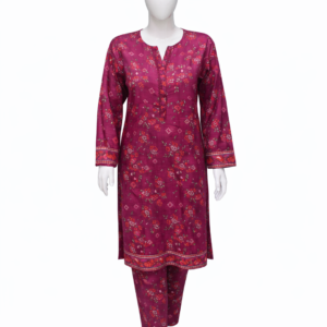 2 Pcs Ready to Wear Printed Lawn Suit
