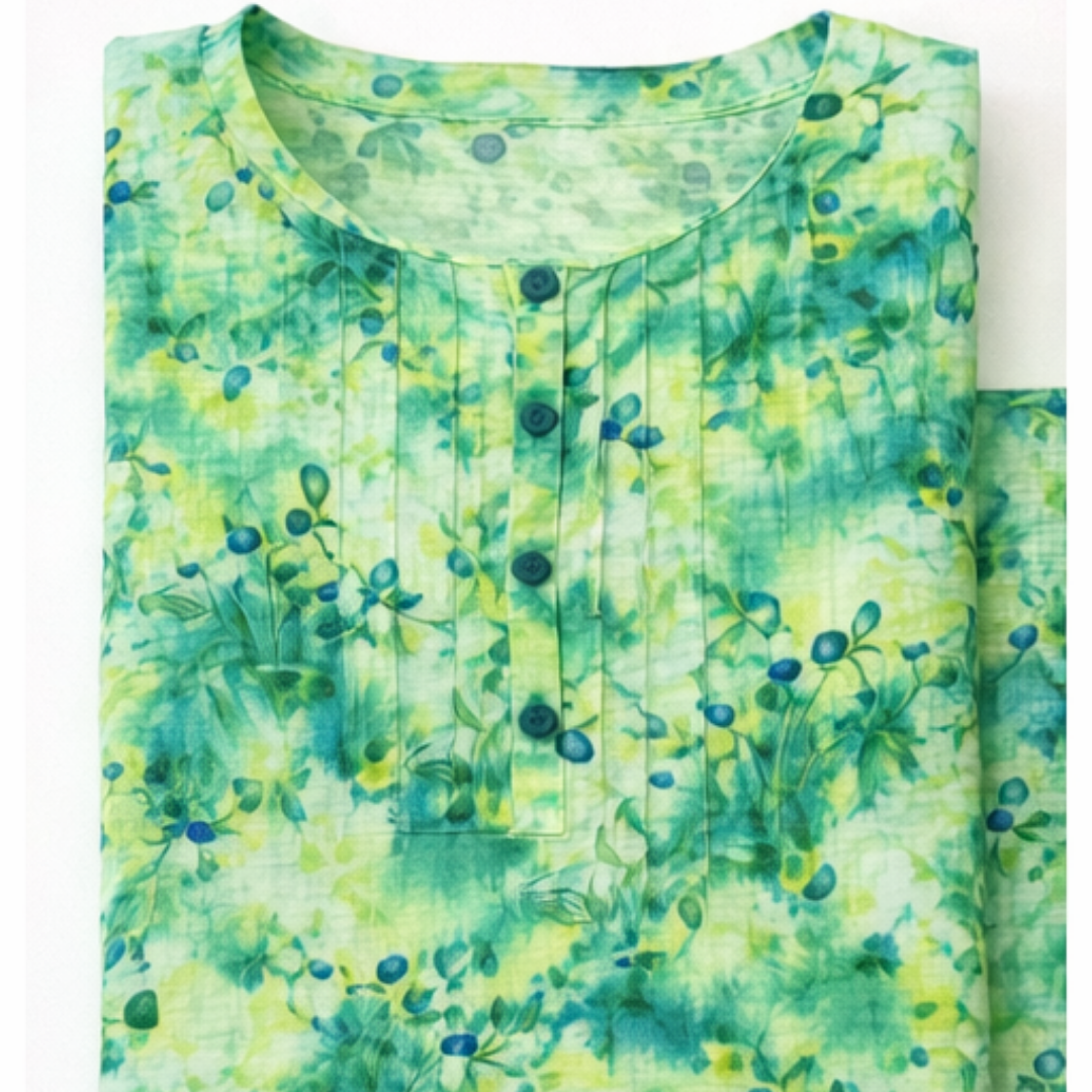 2 Pcs Ready to Wear Printed Bana Dora Lawn Suit