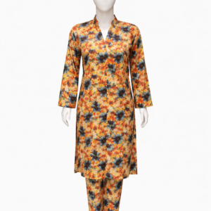 2 Pcs Ready to Wear Printed Bana Dora Lawn Suit