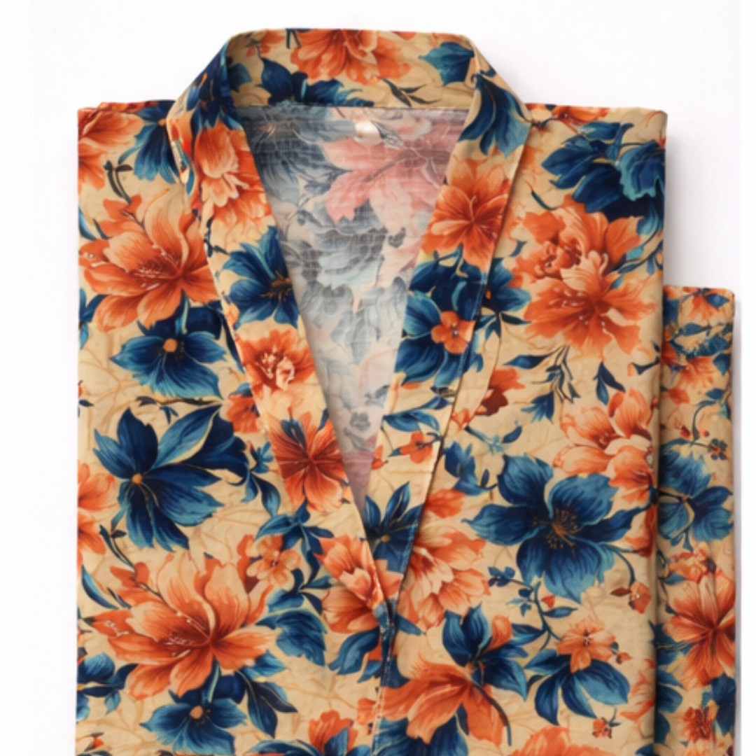 2 Pcs Ready to Wear Printed Bana Dora Lawn Suit