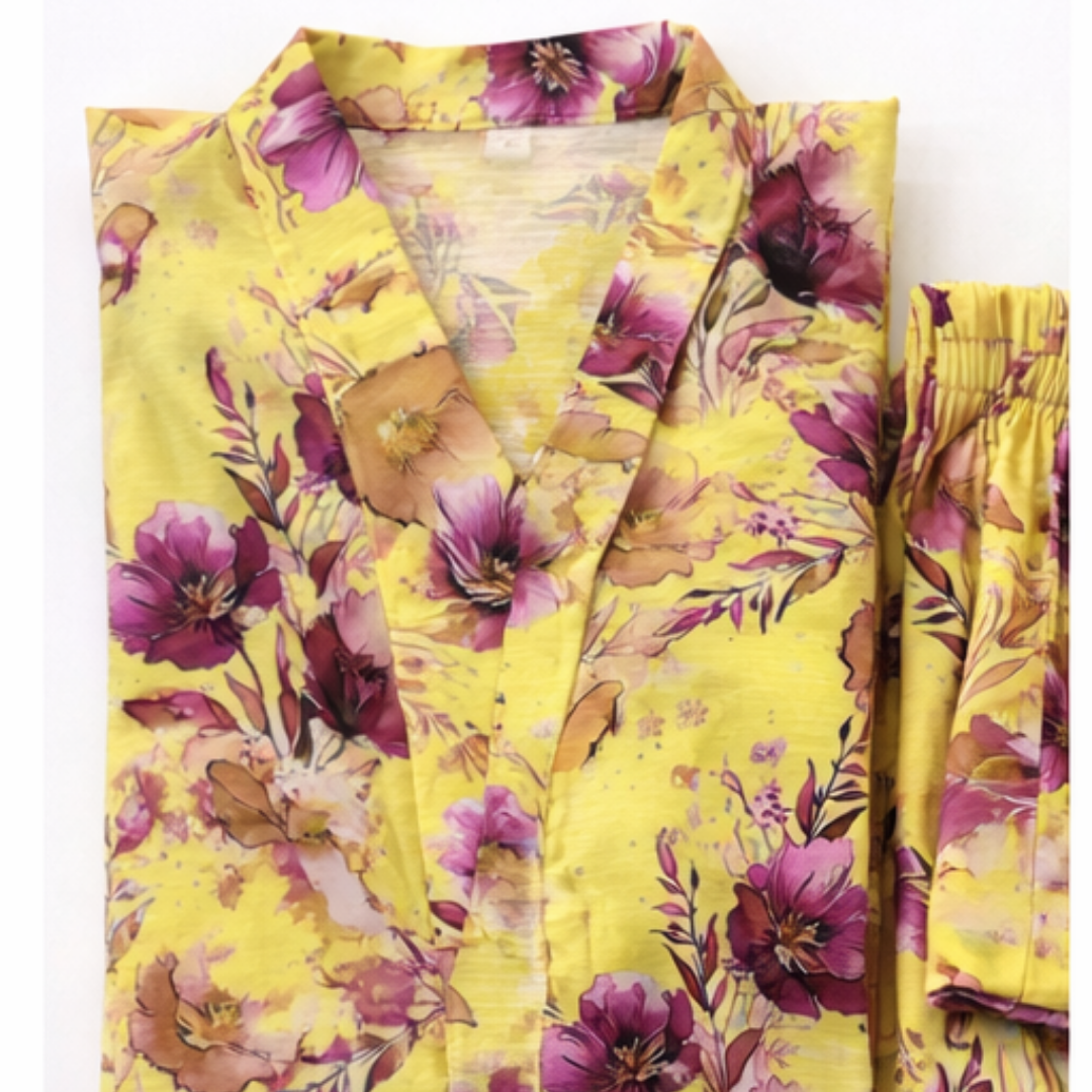 2 Pcs Ready to Wear Printed Bana Dora Lawn Suit