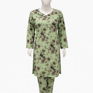 2 Pcs Ready to Wear Printed Bana Dora Lawn Suit