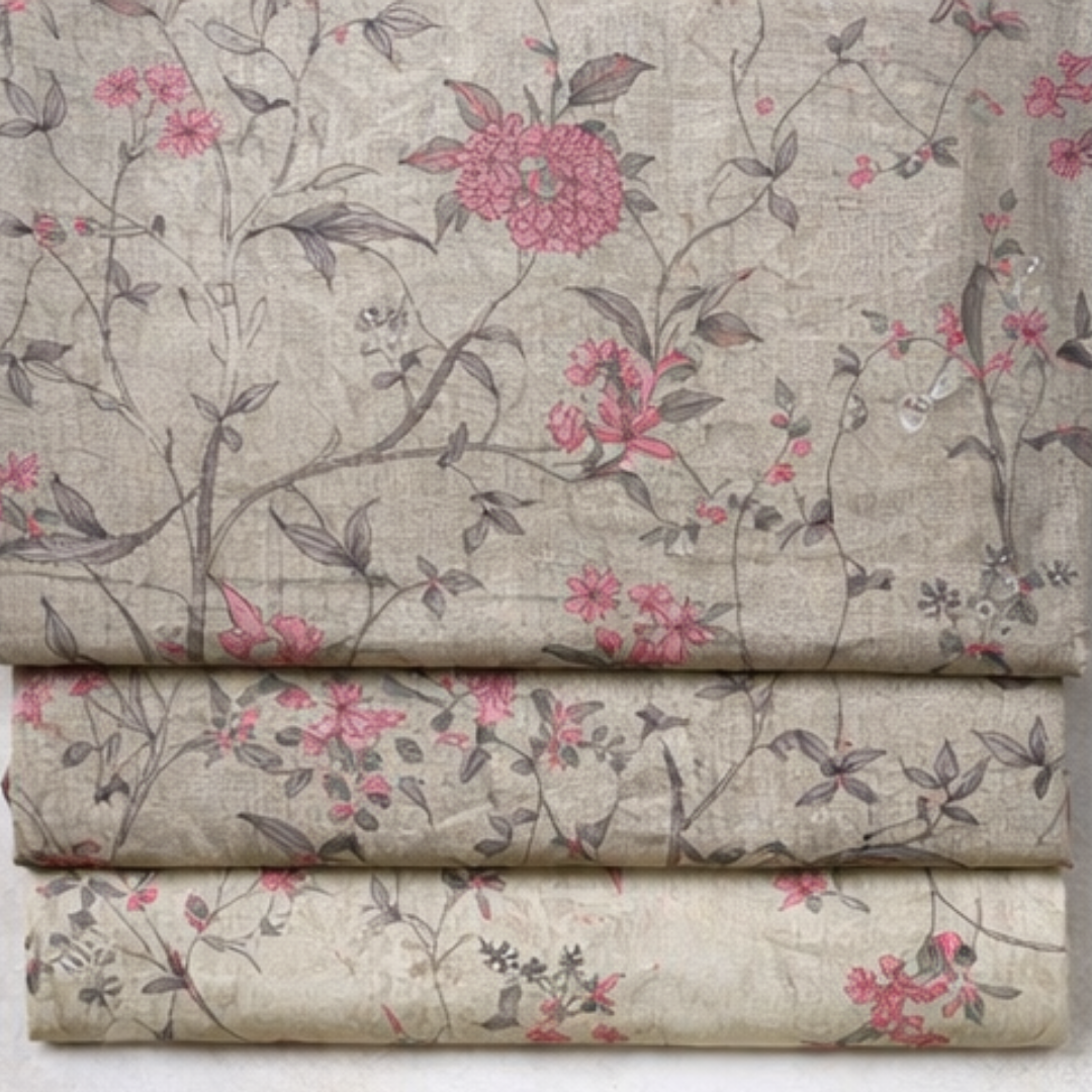 Embroidered Lawn 3 PCS Suit - Summer Collection