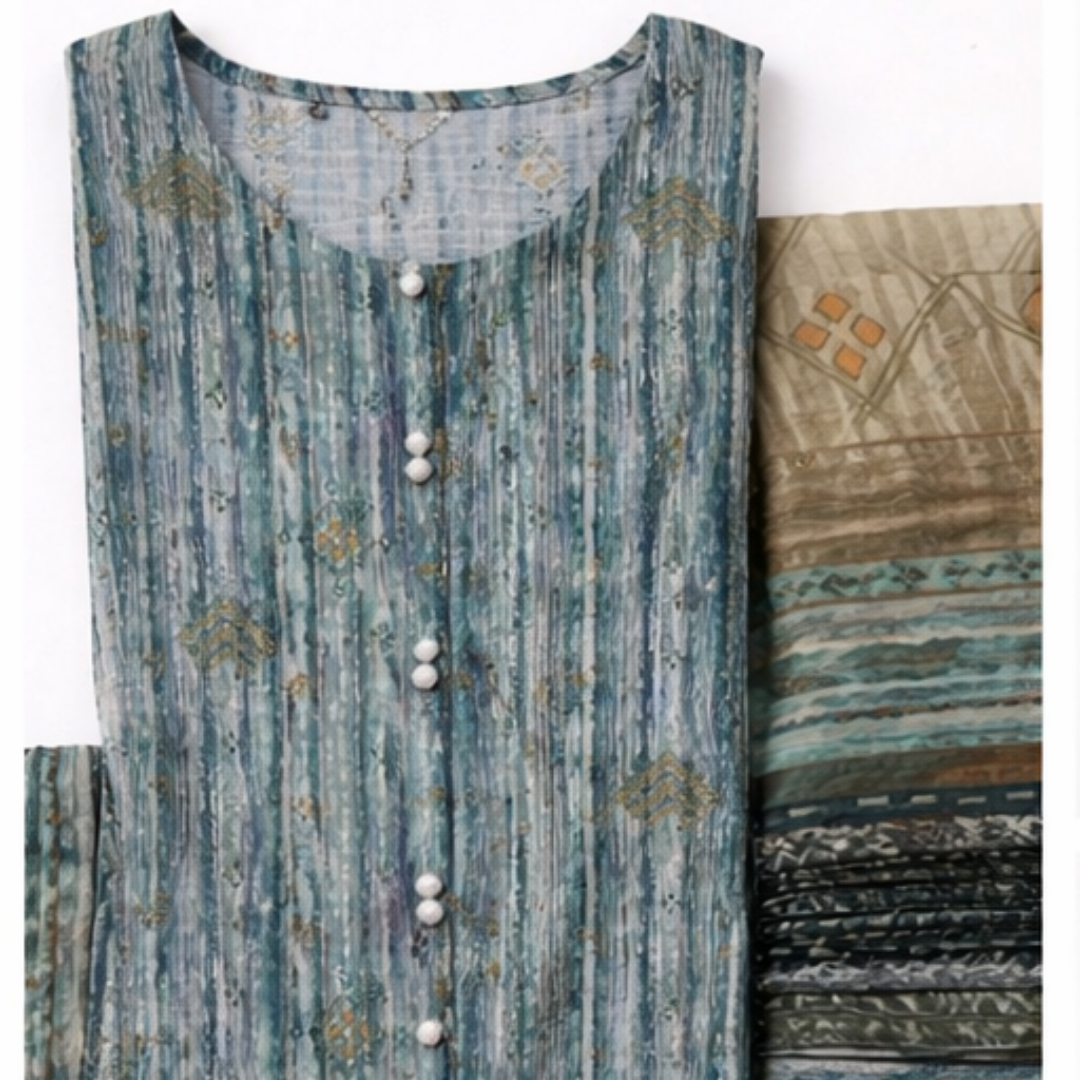 3 Pcs Ready to Wear Printed Lawn Suit